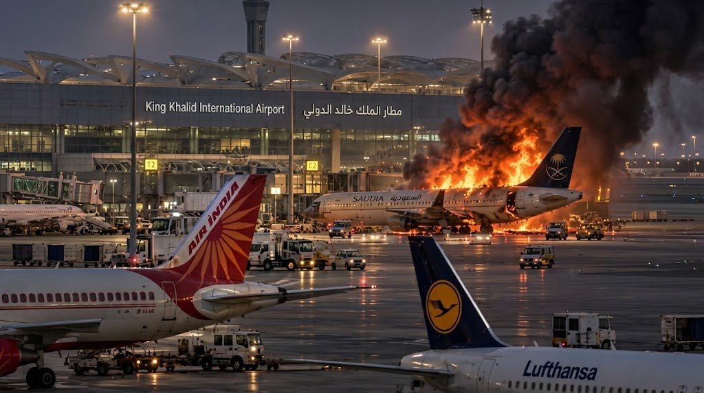 Riyadh, Jeddah, Madina Airport Flight Updates amid Saudi Attacks