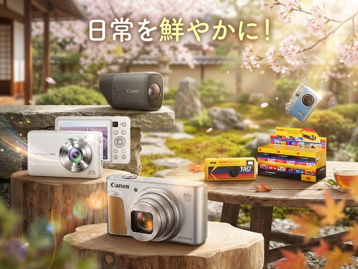 旅行から日常まで！最新デジカメで大切な瞬間をキャッチ