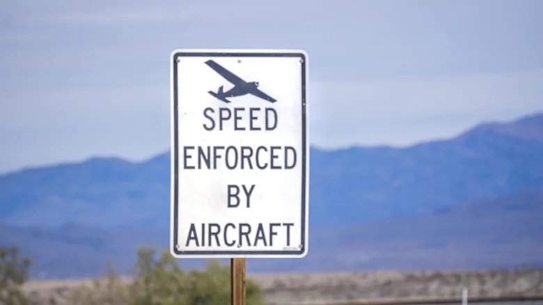 How Serious Are Those ‘Speed Enforced By Aircraft’ Signs, Really?