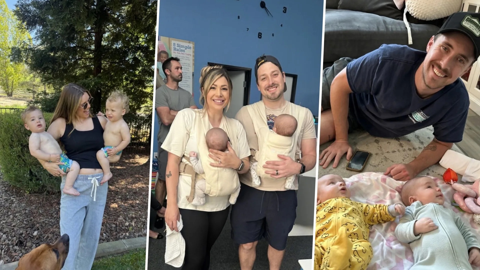 Grandma Shakes in Disbelief as All Three of Her Kids Announce Twins