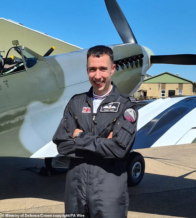 RAF Spitfire pilot, 43, was killed in Battle of Britain Memorial Flight crash likely caused by ‘decades-old piece of debris in engine’, report finds