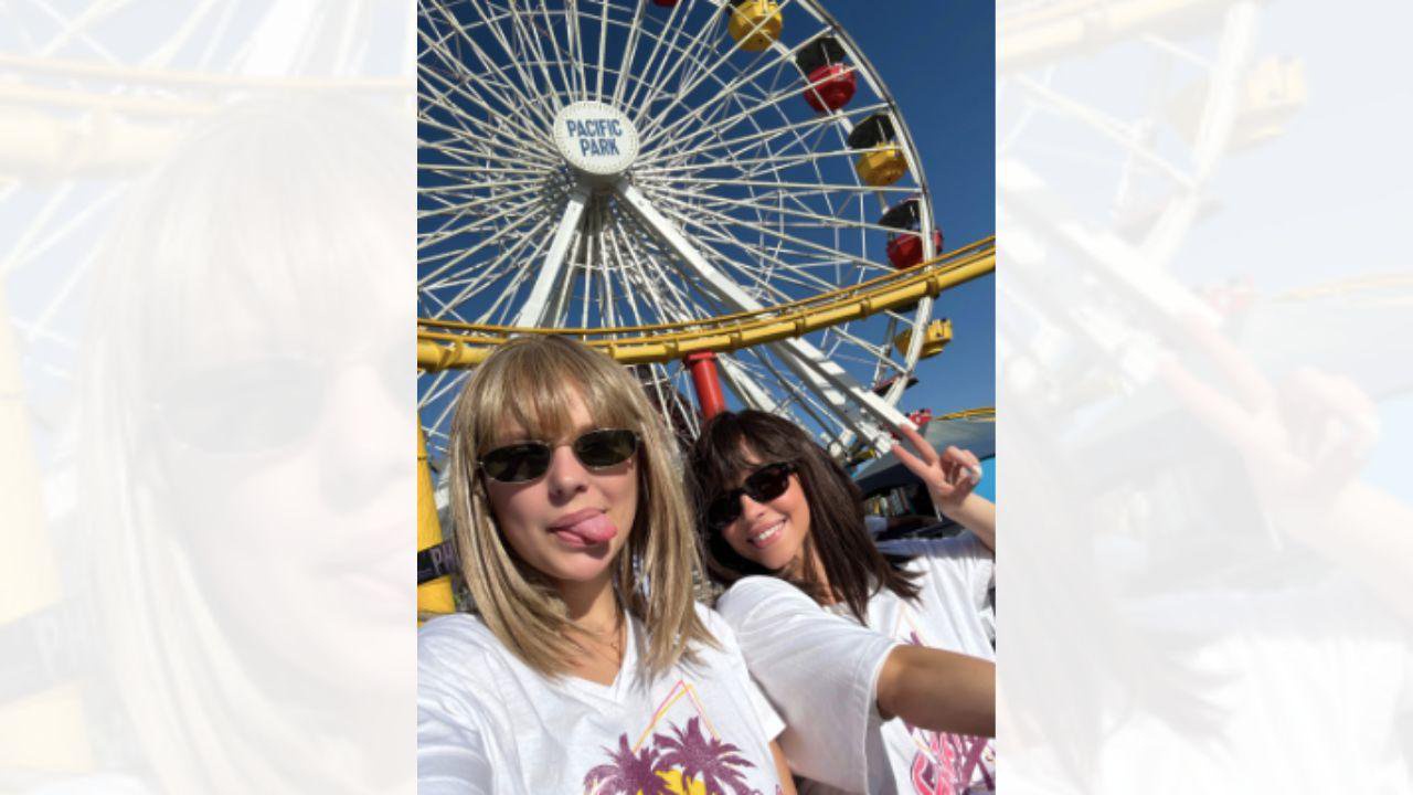 Unrecognizable Sydney Sweeney Wears Brunette Wig to Go to Amusement Park With Friend: Photos