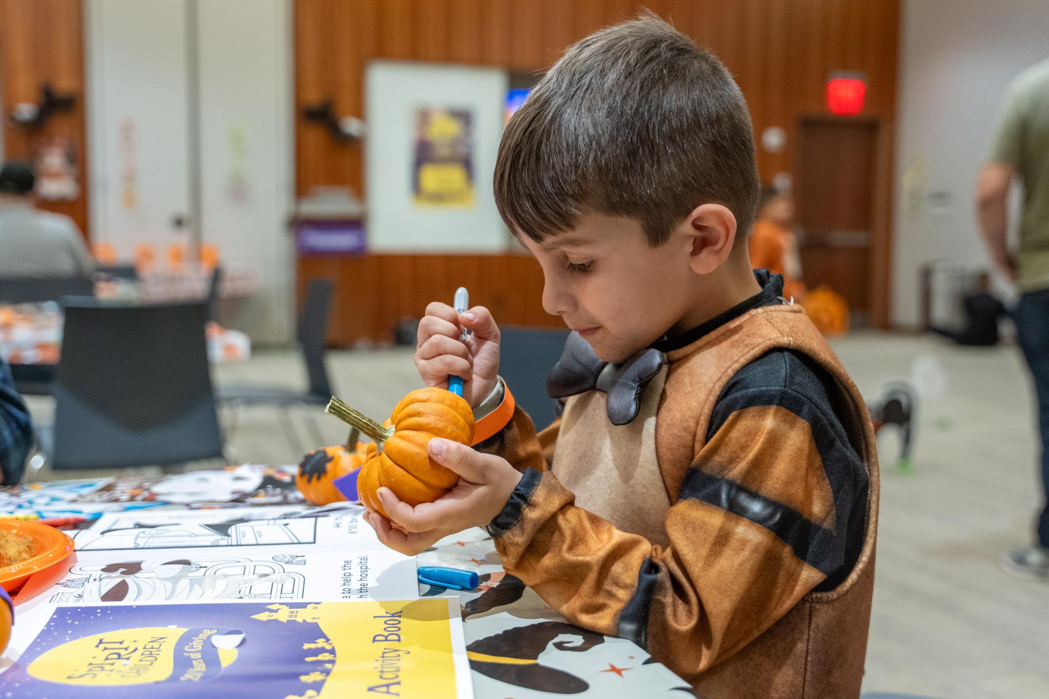 NYU Langone throws Halloween party for pediatric cancer patients