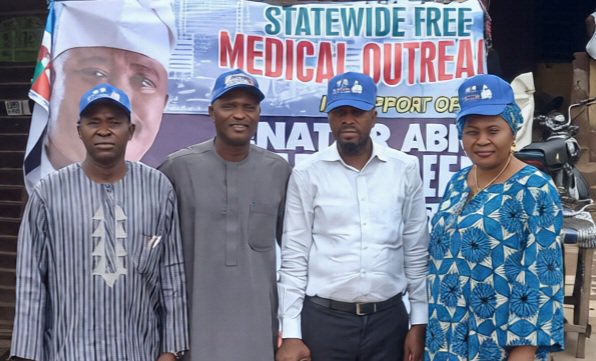 500 benefit from Friends of Sharafadeen Alli’s free medical outreach at Bodija market