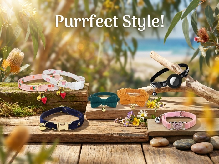 Stylish and Safe: Top Picks for Cat Collars, Harnesses & Leads