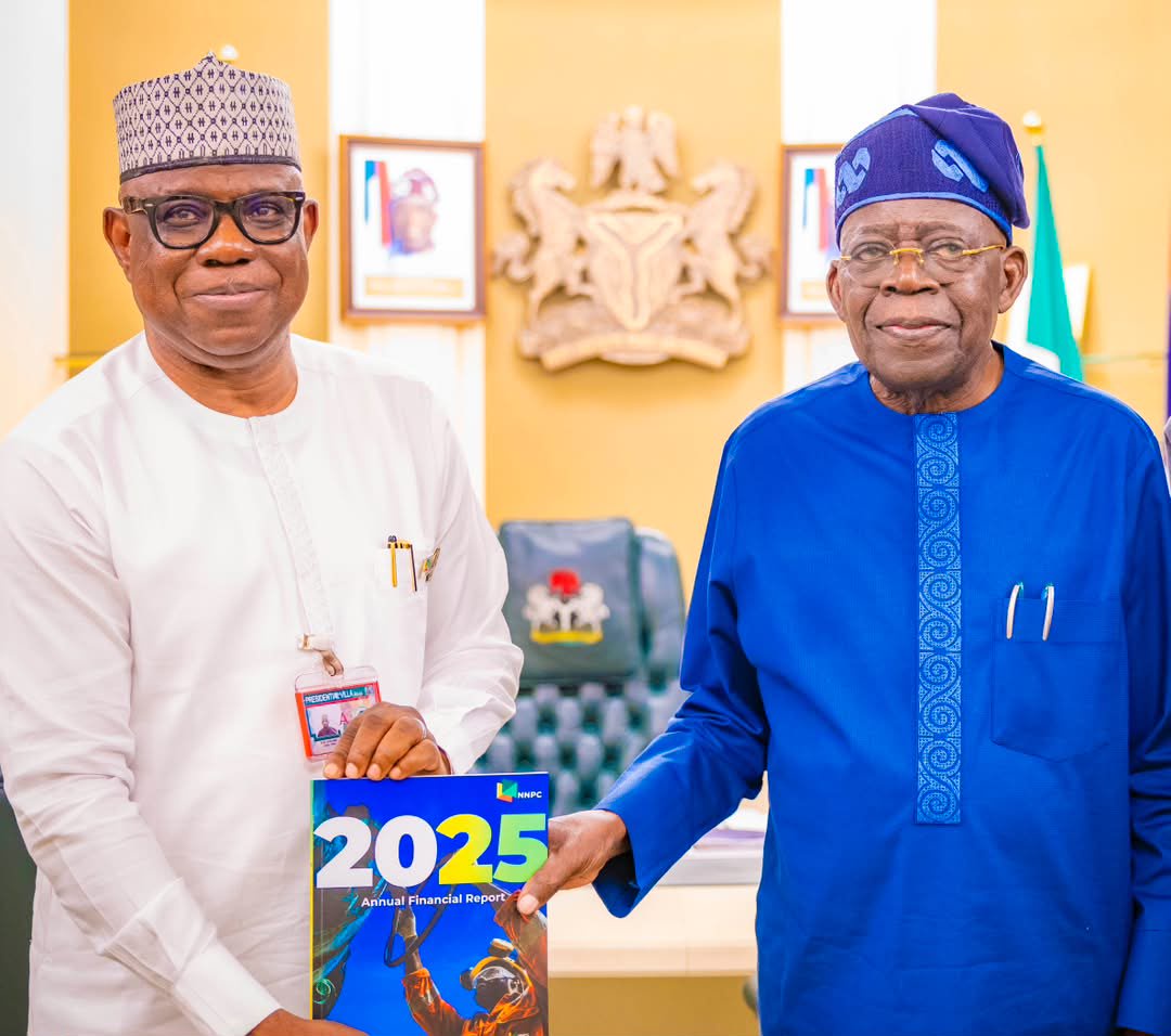 President Tinubu receives NNPC’s 2025 Audited Financial Statement