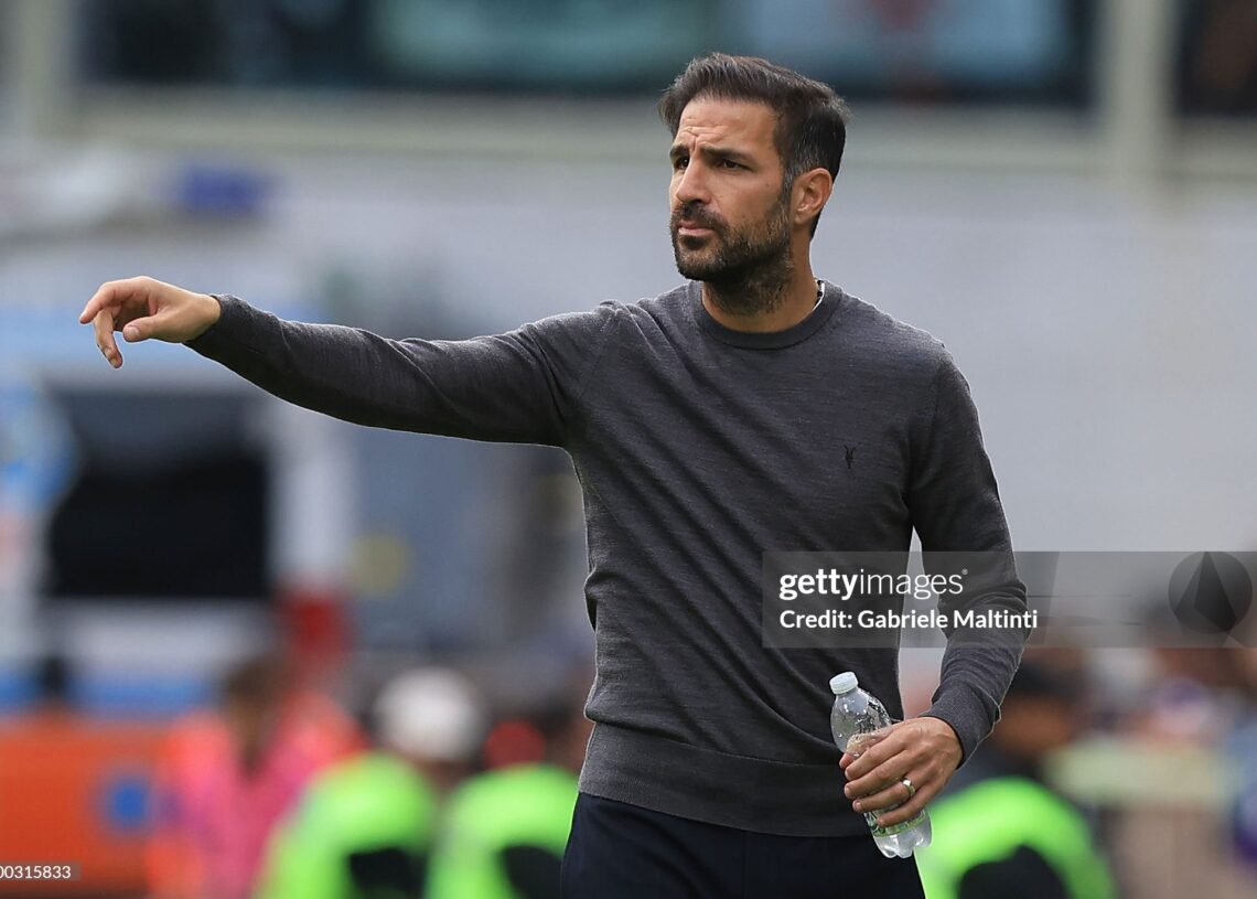 Facing Manchester United in the Champions League is a “dream come true” – Cesc Fabregas