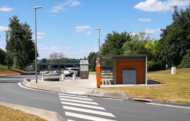Man is found shot dead in British van carrying 10 illegal migrants at French motorway rest stop