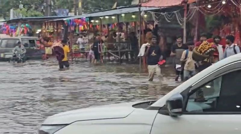Gurugram, Faridabad rain: Temperature dips to 27°C amid waterlogging