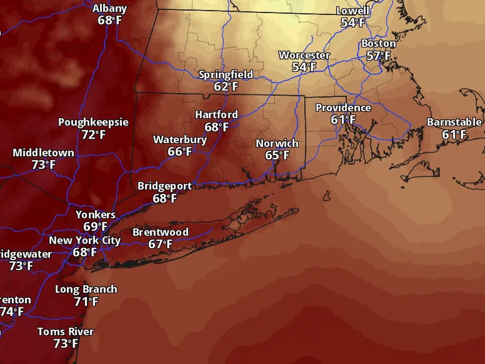 Connecticut warms into the 70s Tuesday before a sharp weekend chill. Here’s the latest forecast
