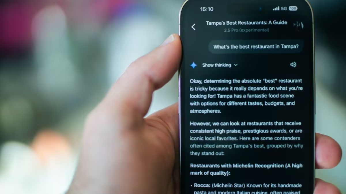 Google to roll out new Map tool in Gemini app to help with location-based prompts