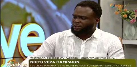 Former president John Evans Atta Mills’ Son Describes Dr Mahamdu Bawumia as Extremely Disappointing