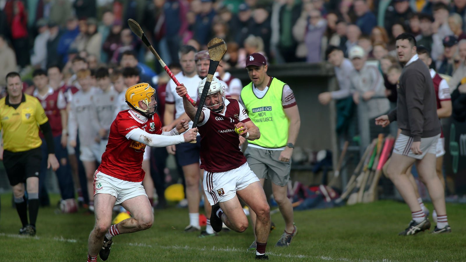‘We have the forwards now that can take the scores’: Cushendall edge out Loughgiel to reach Antrim hurling final