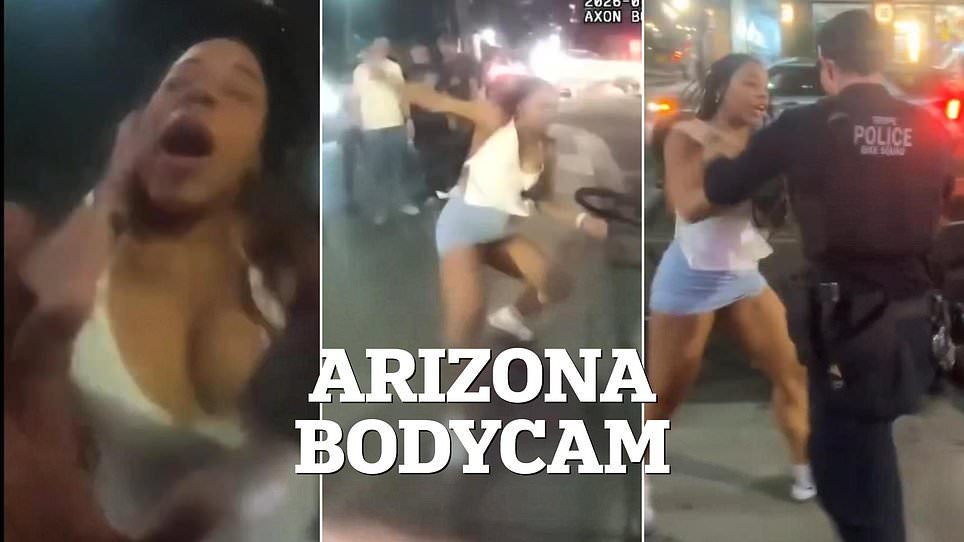 Cheerleader, 21, charged after bodycam showed her hurled by cops