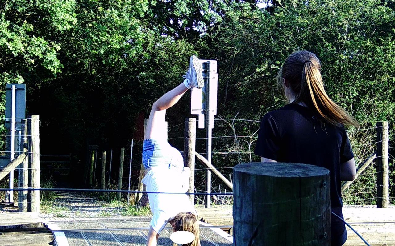 London railway crossing shut after children ‘play chicken’ with trains and do handstands on tracks