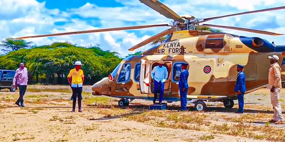 Situation as Ruto Lands in Trans Nzoia Again After Leaving West Pokot As He Intensifies His Rallies