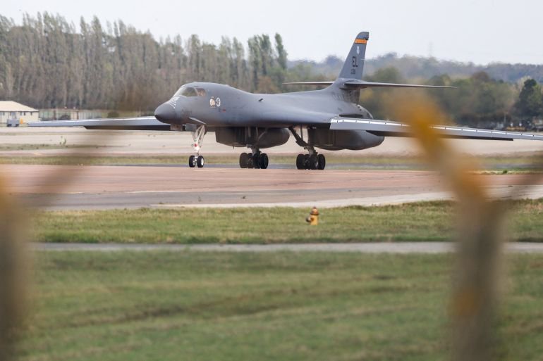 Mapping where US bombers are based around the world