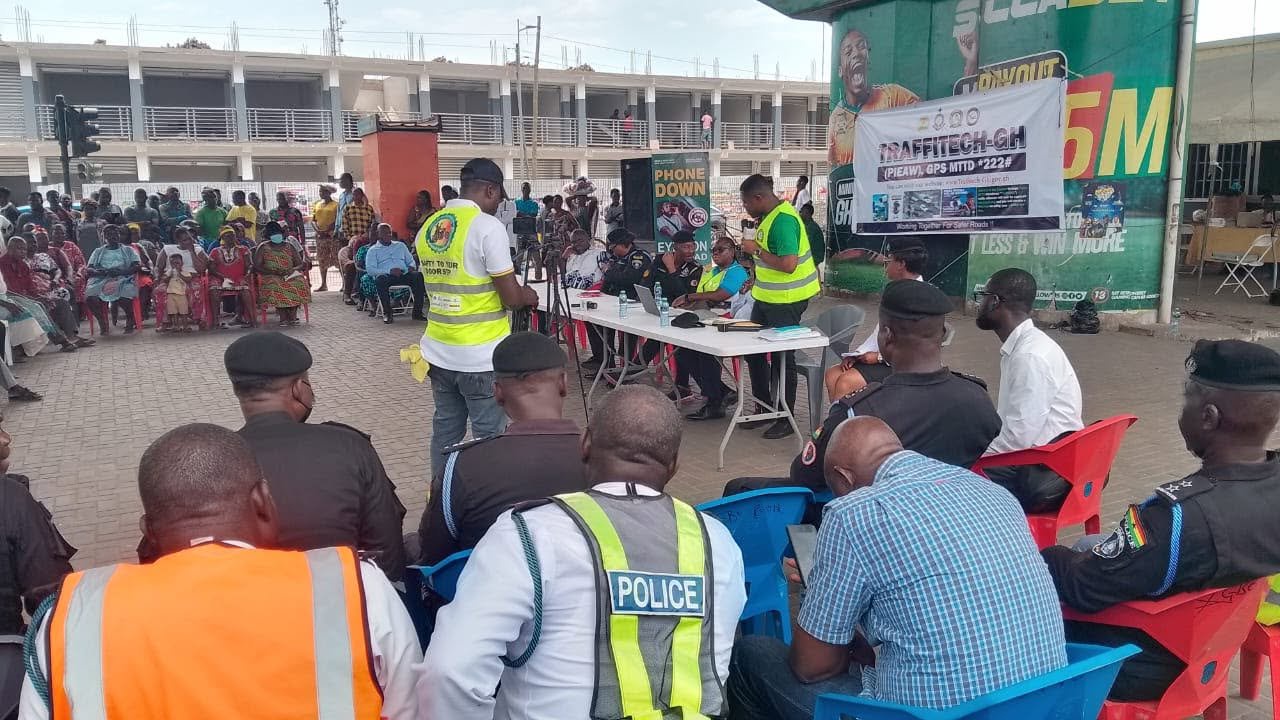 Kasoa road users sensitised on Traffitech-GH rollout