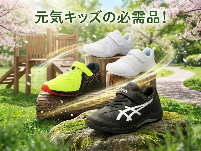 多彩なデザインと機能を兼ね備えたキッズシューズ特集
