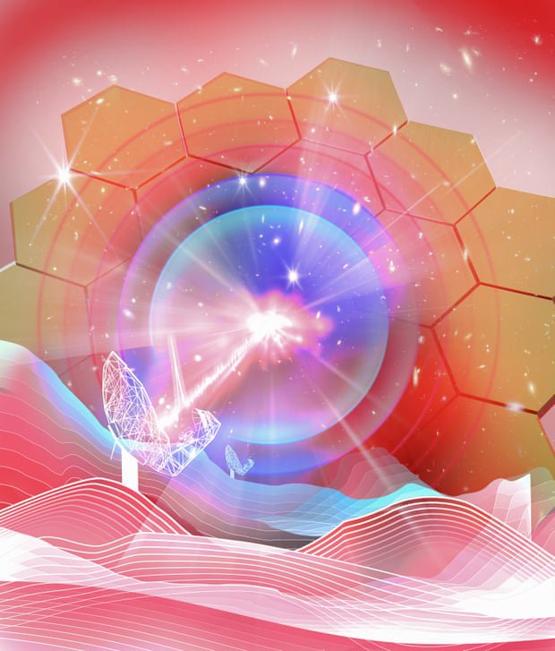 Astronomers detect mysterious burst of energy from a galaxy far, far away