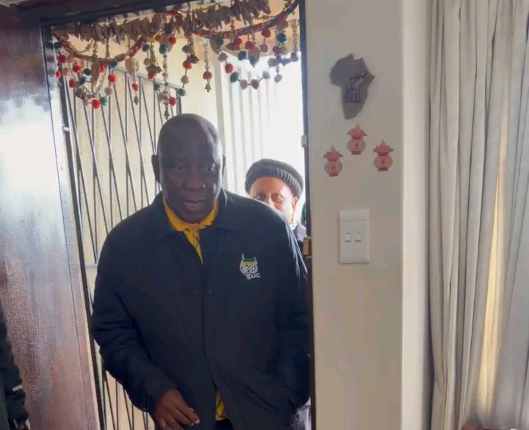 Cyril Ramaphosa faces criticism for entering a house unannounced in Rylands