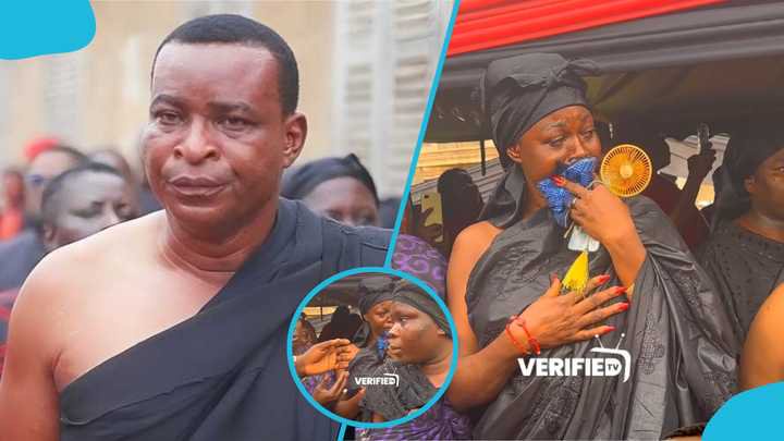 Chairman Wontumi’s Family Breaks Down in Uncontrollable Tears at Sister’s One-Week Observance