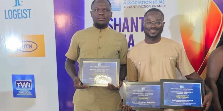 Three Citi FM/Channel One TV journalists honoured at Ashanti GJA Awards