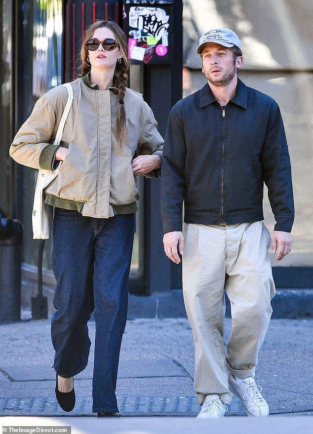 Jeremy Allen White, 35, breaks cover with model girlfriend Lulu Tenney, 25, amid steamy new romance confirmed with PDA-filled outing