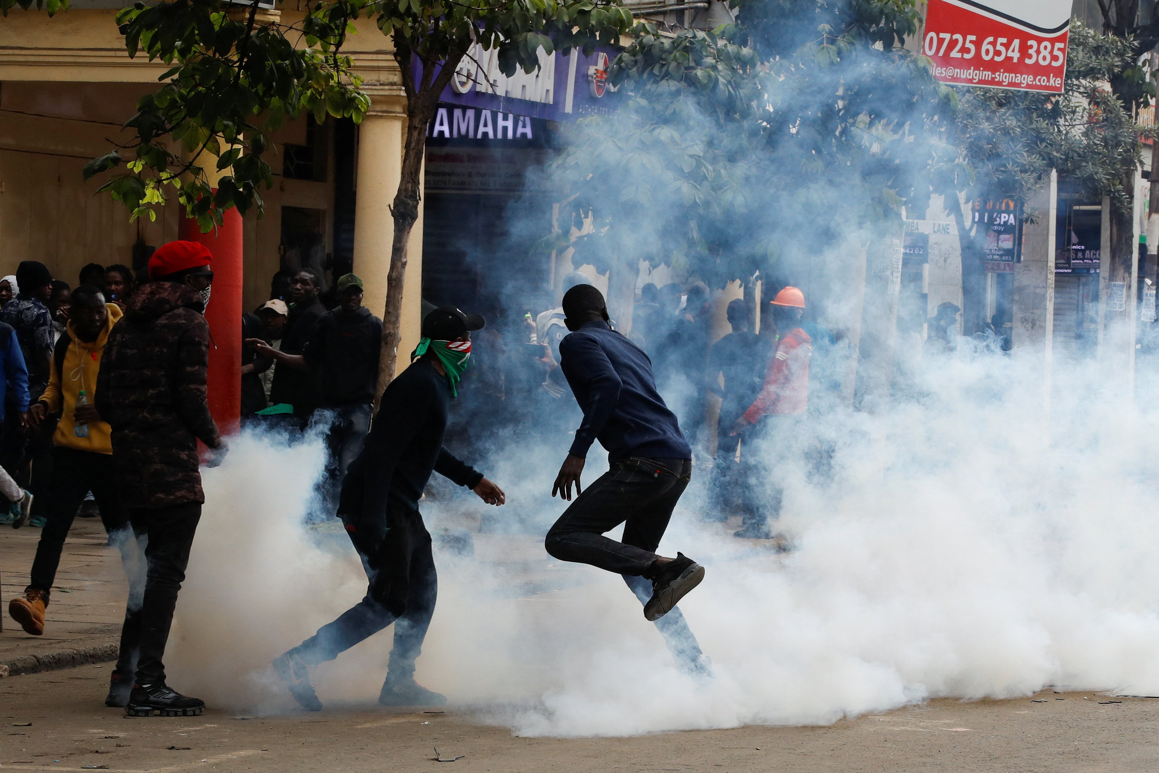 Happening Now: Transport Paralysed, Shops Closed, Tension High as Protests Erupt in Nairobi CBD