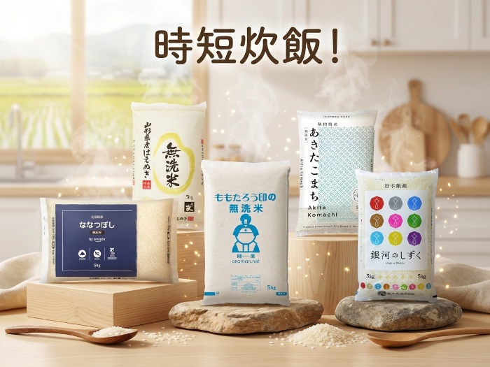 便利で美味しい無洗米4選！炊飯の手間を省きつつ、風味を堪能しよう