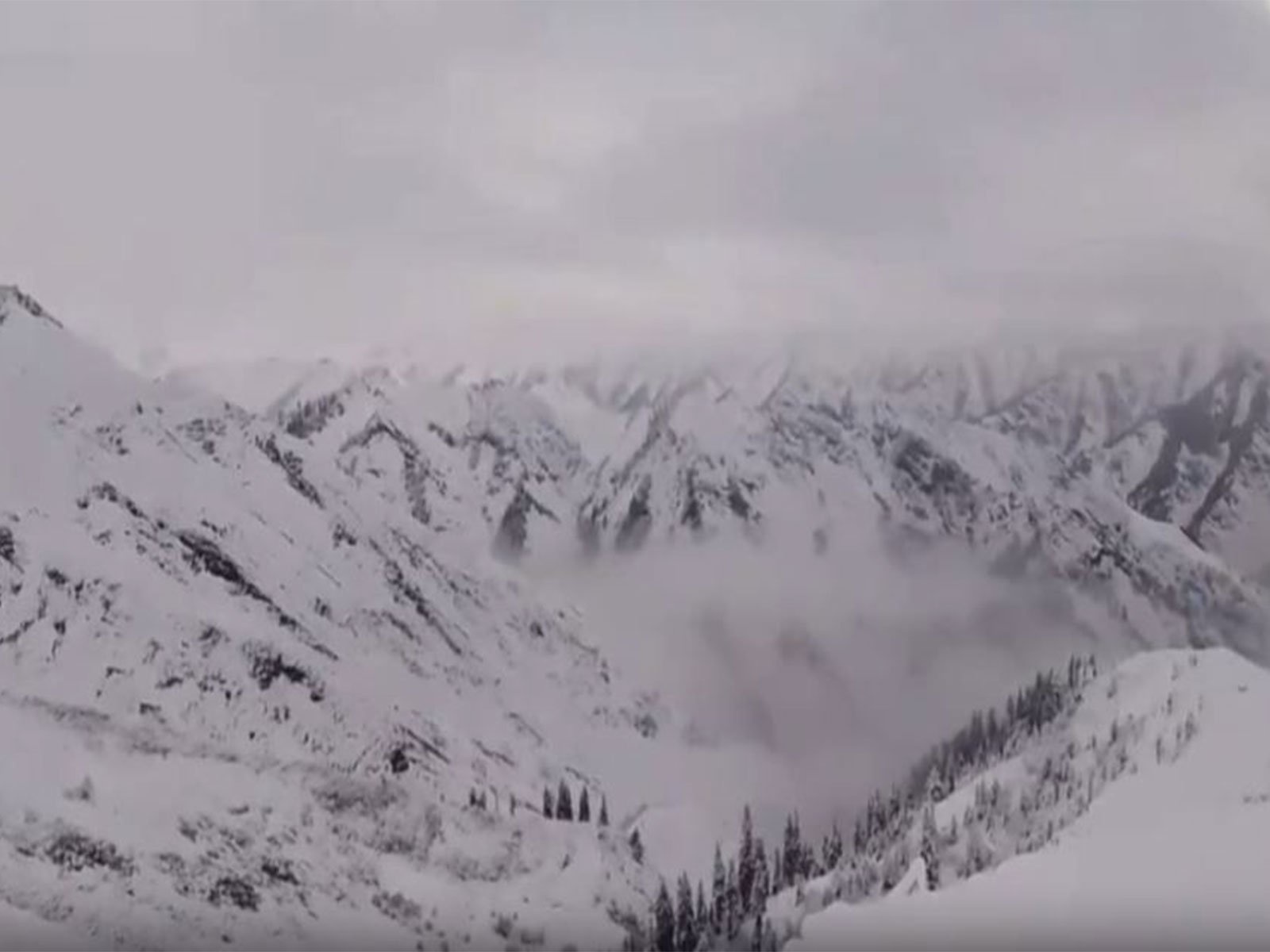 Fresh snowfall blankets Jammu and Kashmir’s Gurez, Tulail mountain landscapes