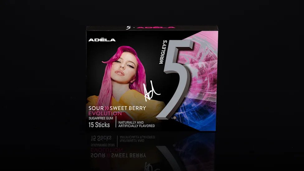 5 Gum just turned chewed gum into fashion, and the story gets even wilder