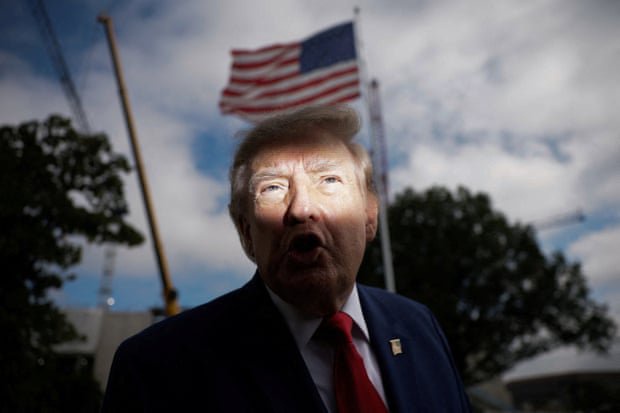 Most Americans think Trump is using presidency to enrich himself, poll finds