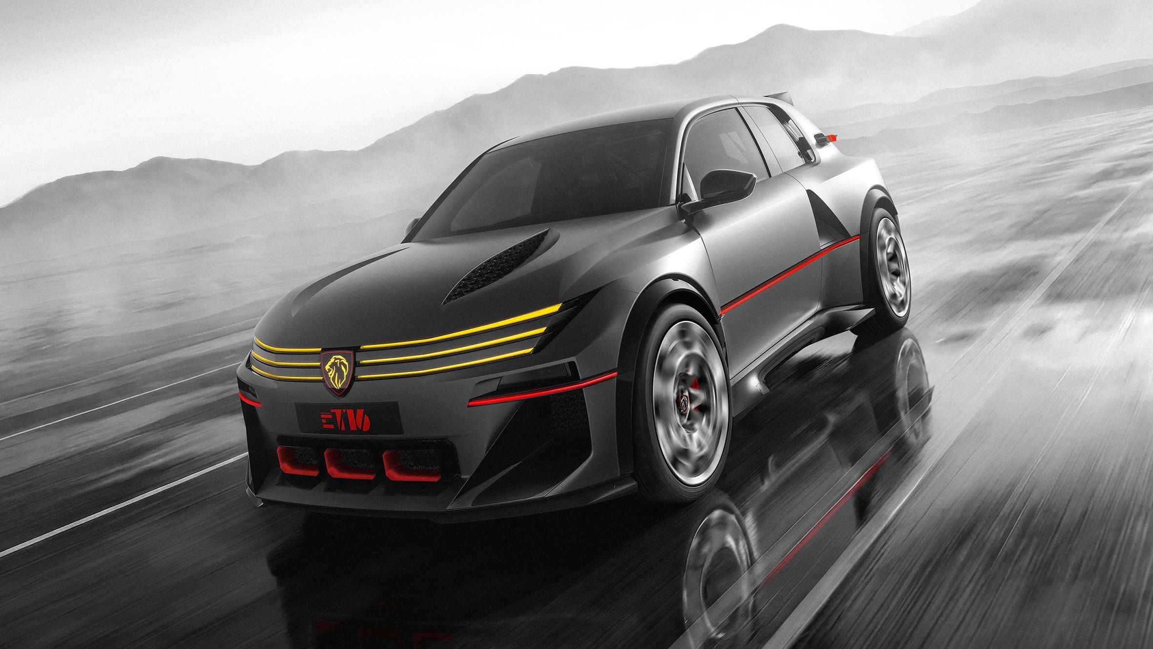 Peugeot stuns with two stonking concepts – including an electric ‘hyperhatch’ inspired by a true motorsport legend