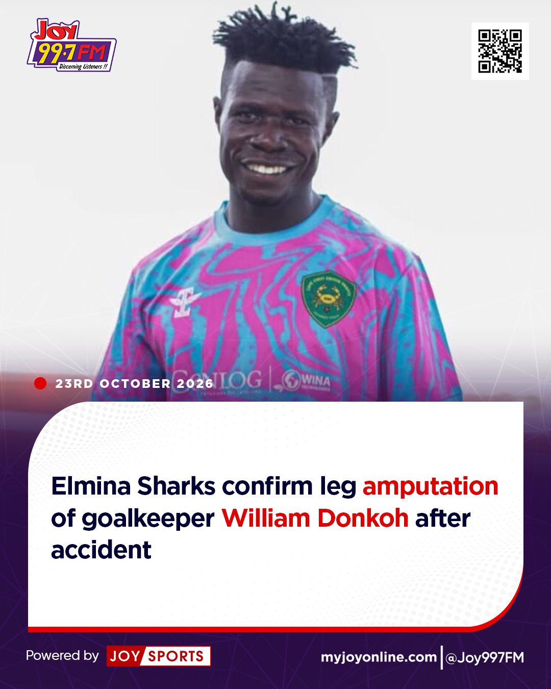 “My Football Dreams Are Gone In Seconds” — Agony As Top Goalkeeper Meets Ghastly Fate On The Highway