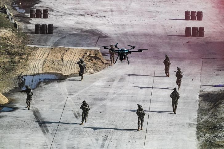 Recon, suicide drones spot targets, strike in Army’s future warfare drill