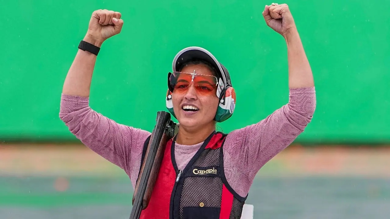 Asian Games 2026: Neeru Dhanda wins India’s first-ever gold medal in women’s individual trap shooting