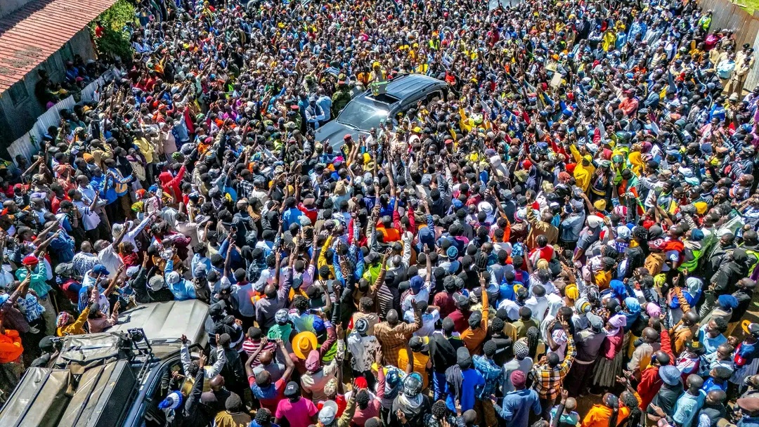 Kindiki Pulls Massive Crowd in Nakuru as He Leads Ruto’s ‘Tutam’ Agenda Ahead of 2027 Polls