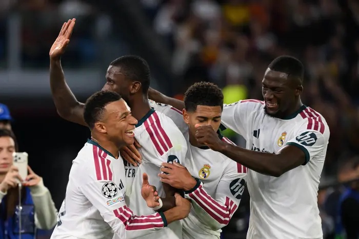 Champions League Table: PSG lead as Real Madrid chase top 8 and Man City drop to 17th