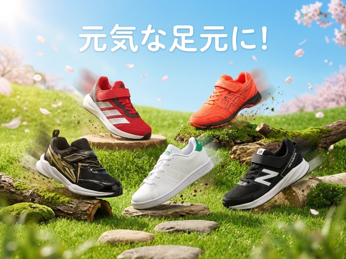 キッズにぴったりなスニーカー特集！最高の一足を見つけよう