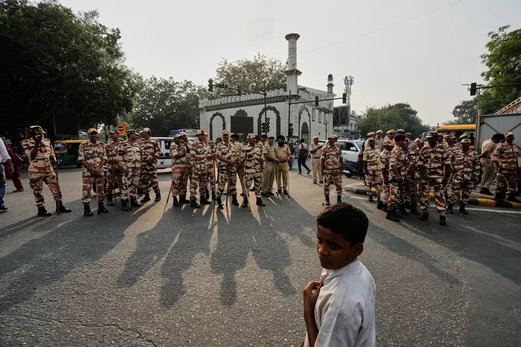 Over 20,000 Security Personnel Deployed for Delhi CJP Protest