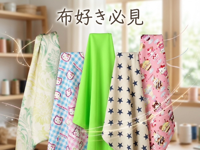 おしゃれな生地でハンドメイドを楽しもう！