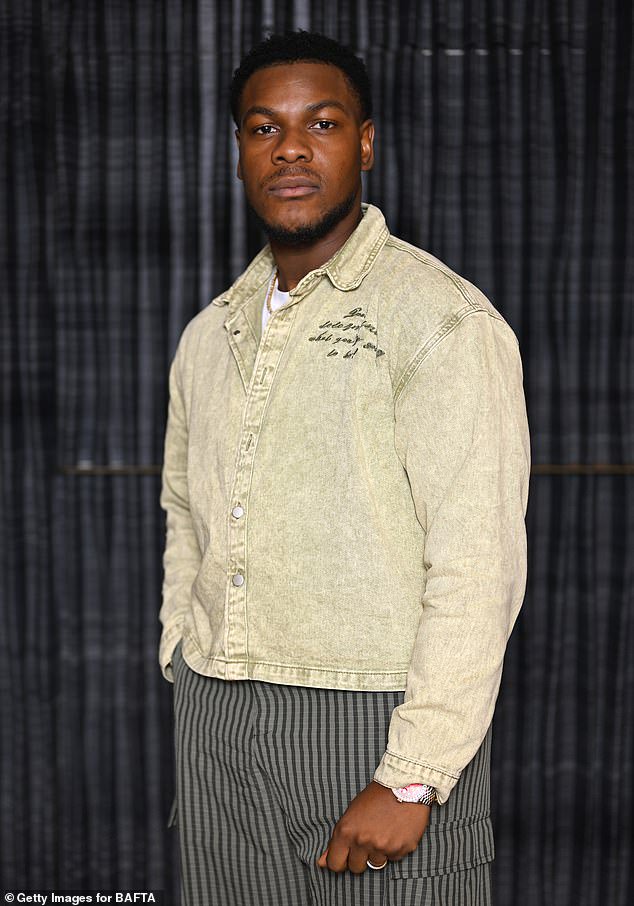John Boyega reveals his wife Tae has given birth to their first child together as he confirms the couple secretly got married two years ago