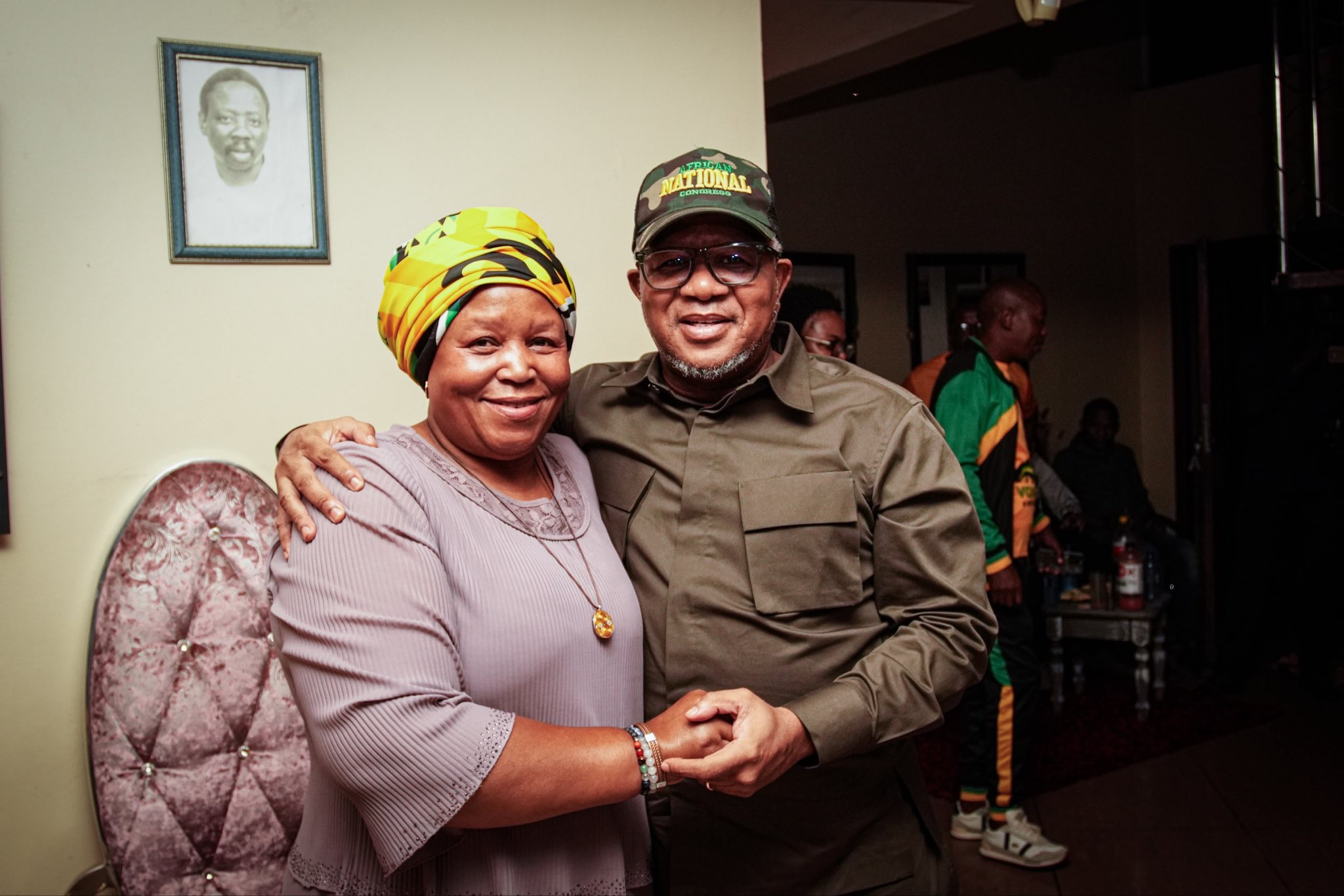 The Real Reason Fikile Mbalula Rushed To KZN to Visit Ailing ANC Veteran Peggy Nkonyeni Revealed