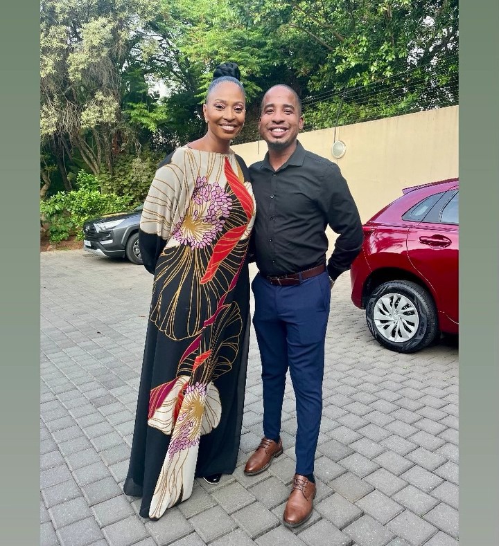 Jessica Motaung spotted hanging out with Kaizer Motaung III