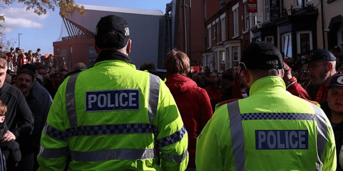 Police officer suffers serious facial injury while making arrest after Liverpool versus Manchester City
