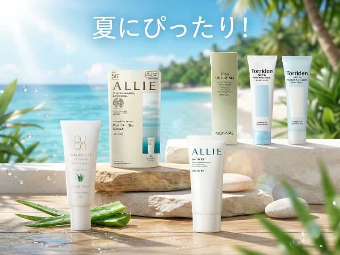 肌に優しい！注目の日焼け止め5選