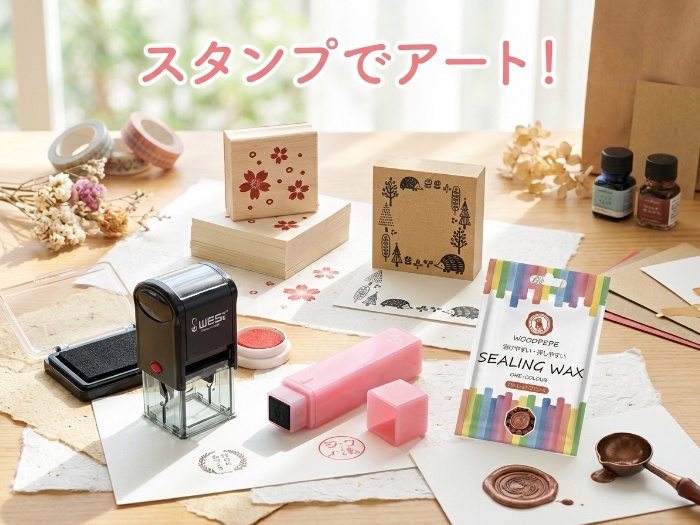 クリエイティブな日常を彩るスタンプ特集