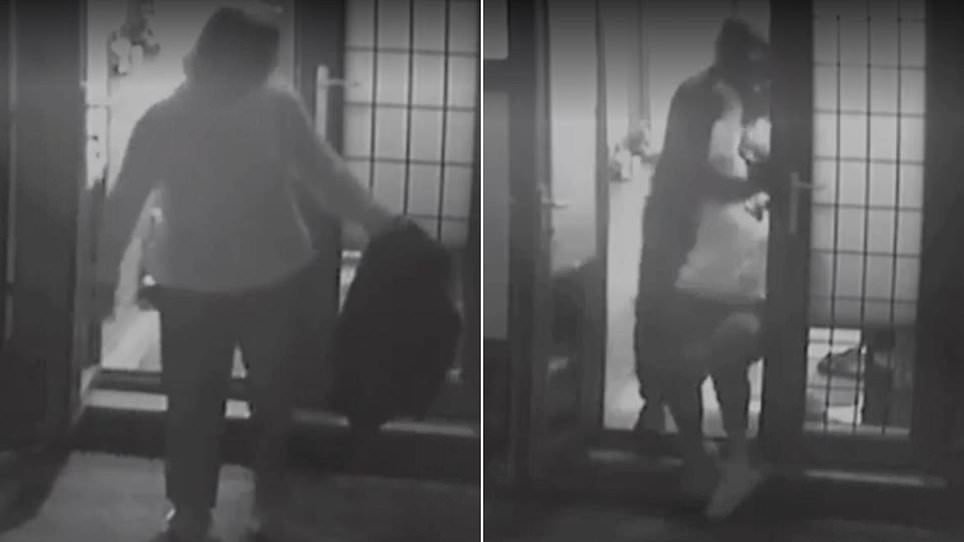 Moment masked gang subject elderly couple to terrifying burglary