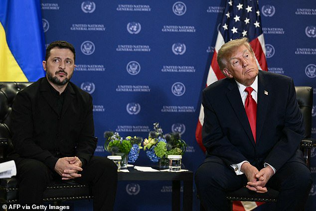 Trump tells Ukraine to ‘get a new leader’ as he lashes out at Zelensky over diesel ‘gift’ to Putin